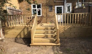 Garden Decking Construction