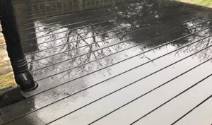 Black composite decking East London Black composite decking East London