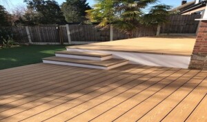 Composite decking with render Chigwell How to choose your decking colour