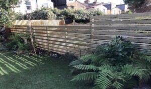 Bespoke fencing build for a client in East London Bespoke fencing build for a client in East London