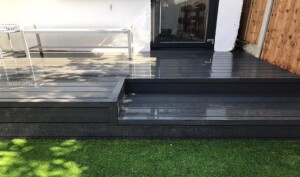Dark Composite Decking East London Dark Composite Decking East London