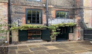Reclaimed Yorkstone paving in East London Reclaimed Yorkstone paving in East London
