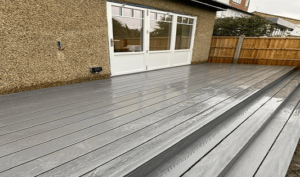 Grey Composite Decking Wanstead East London Grey Composite Decking Wanstead East London